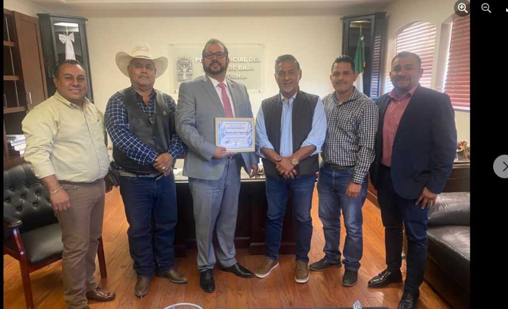 VISITA AL PRESIDENTE DEL PODER JUDICIAL BAJA CALIFORNIA